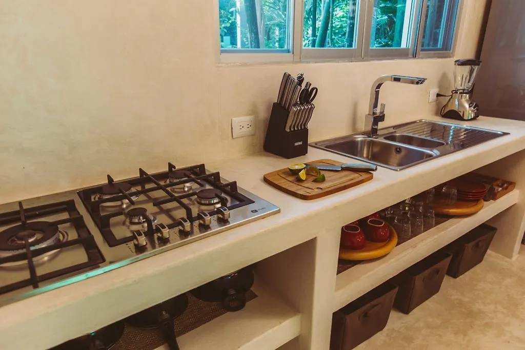 Apartmán Hotel Mi Sagrado Eco Boutique Tulum Mexiko